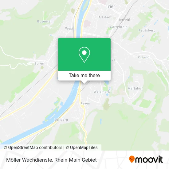 Карта Möller Wachdienste