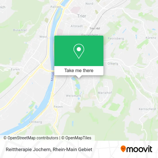 Карта Reittherapie Jochem