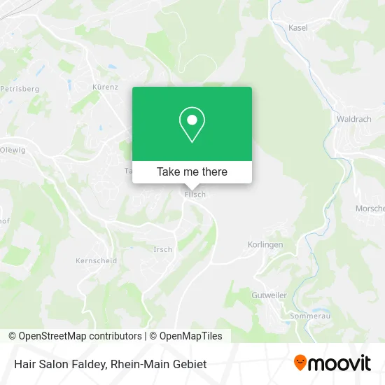 Карта Hair Salon Faldey