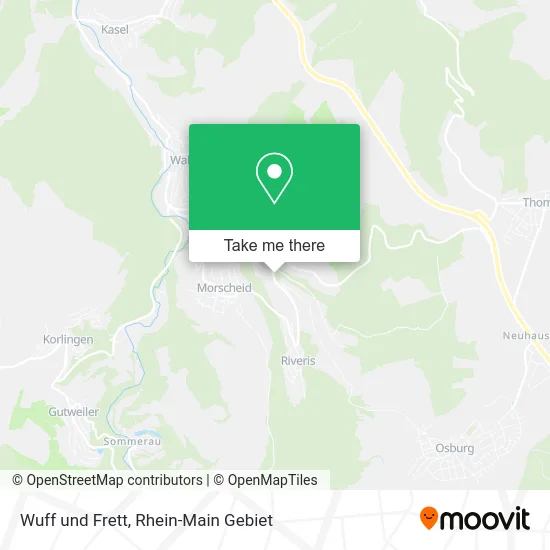 Карта Wuff und Frett