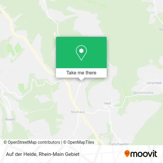 Карта Auf der Heide