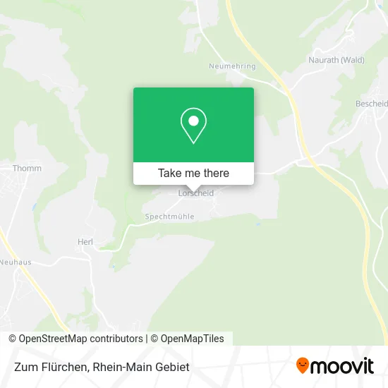 Карта Zum Flürchen