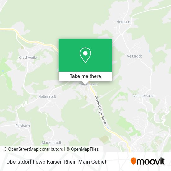 Карта Oberstdorf Fewo Kaiser