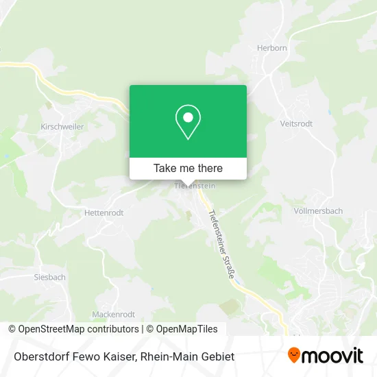 Карта Oberstdorf Fewo Kaiser