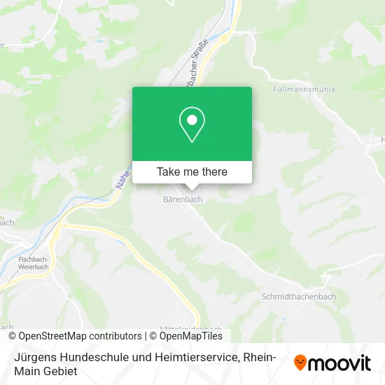 Карта Jürgens Hundeschule und Heimtierservice