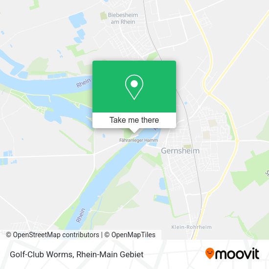 Карта Golf-Club Worms