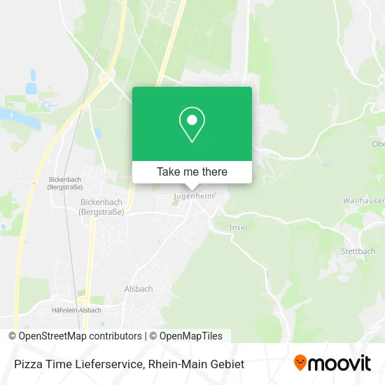 Карта Pizza Time Lieferservice