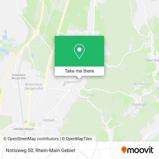 Notisweg 50 map