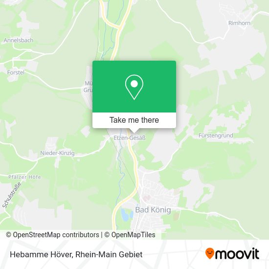 Карта Hebamme Höver