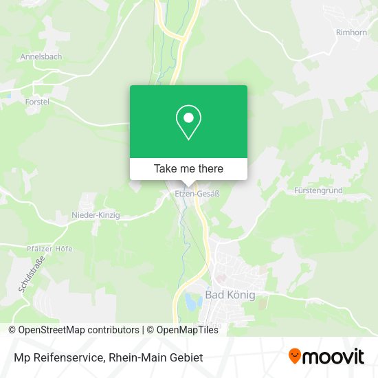 Карта Mp Reifenservice