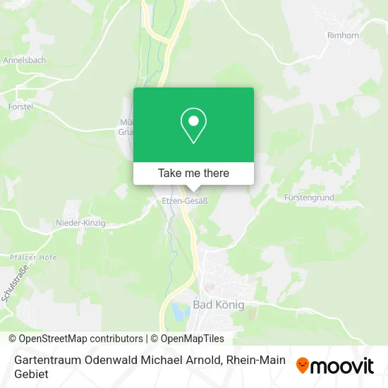 Карта Gartentraum Odenwald Michael Arnold