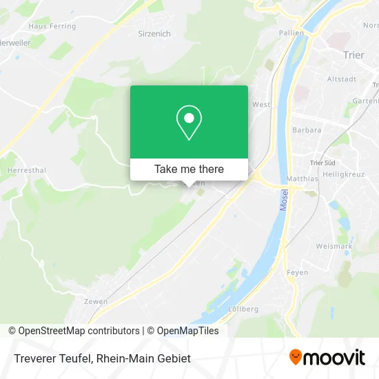 Карта Treverer Teufel