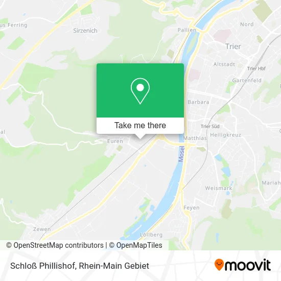 Карта Schloß Phillishof