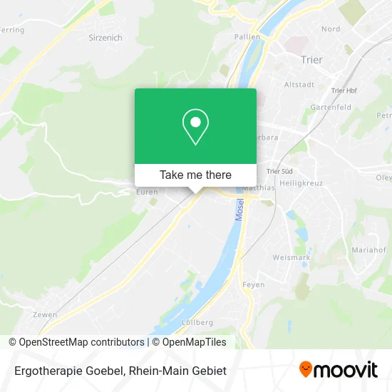 Карта Ergotherapie Goebel