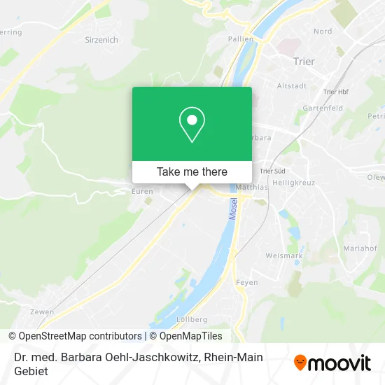 Карта Dr. med. Barbara Oehl-Jaschkowitz