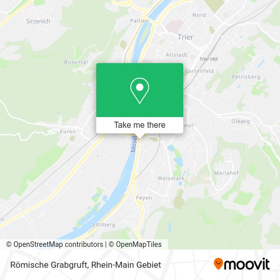 Карта Römische Grabgruft