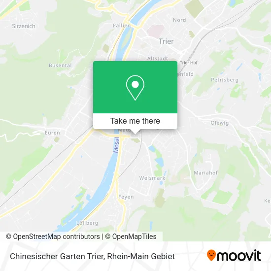 Карта Chinesischer Garten Trier