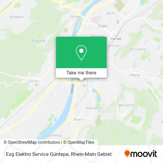 Карта Esg Elektro Service Güntepe