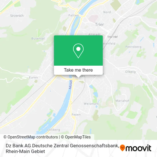 Карта Dz Bank AG Deutsche Zentral Genossenschaftsbank