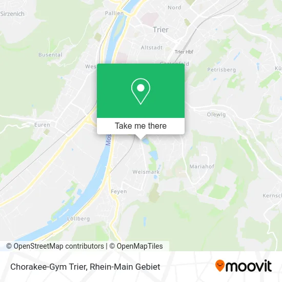 Карта Chorakee-Gym Trier