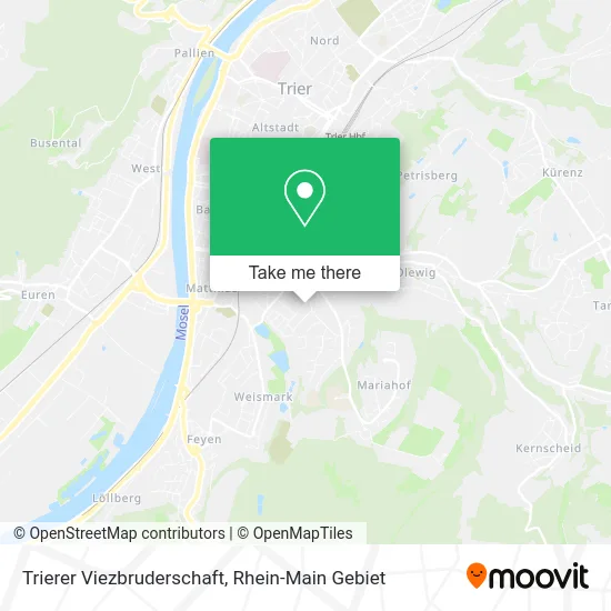 Карта Trierer Viezbruderschaft