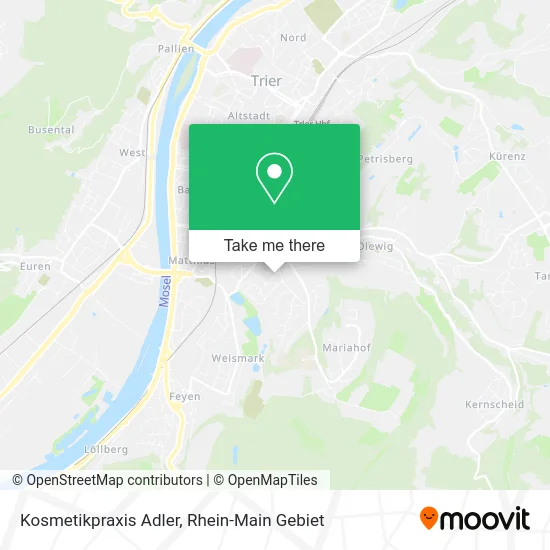Карта Kosmetikpraxis Adler