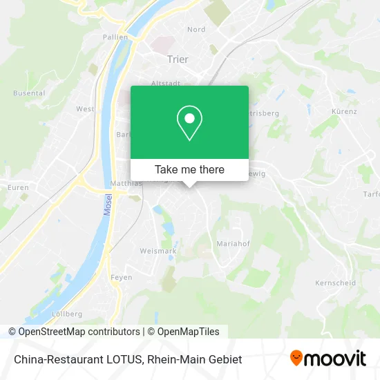 Карта China-Restaurant LOTUS