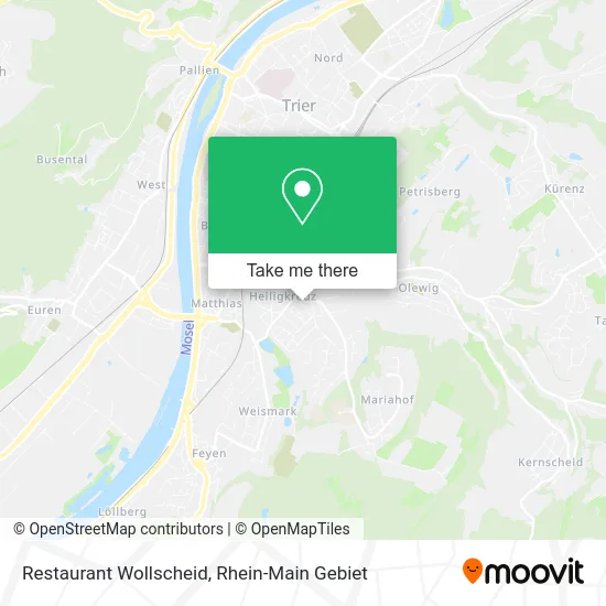 Карта Restaurant Wollscheid
