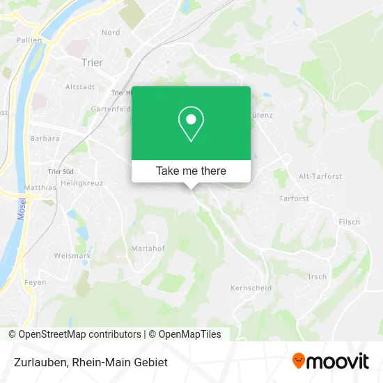 Карта Zurlauben