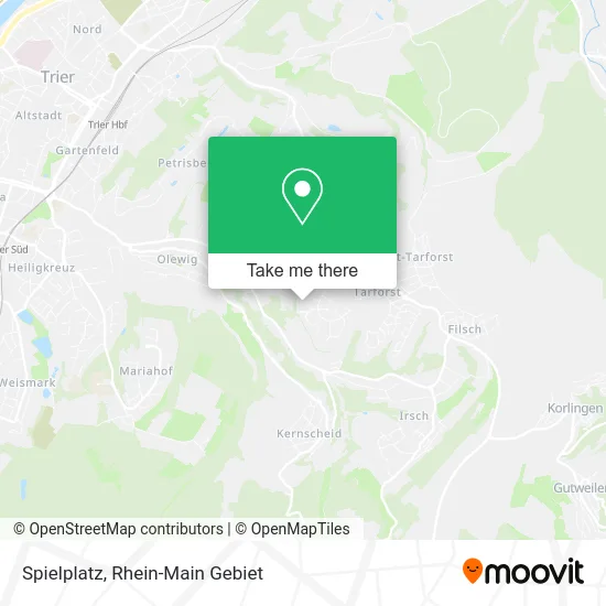 Карта Spielplatz