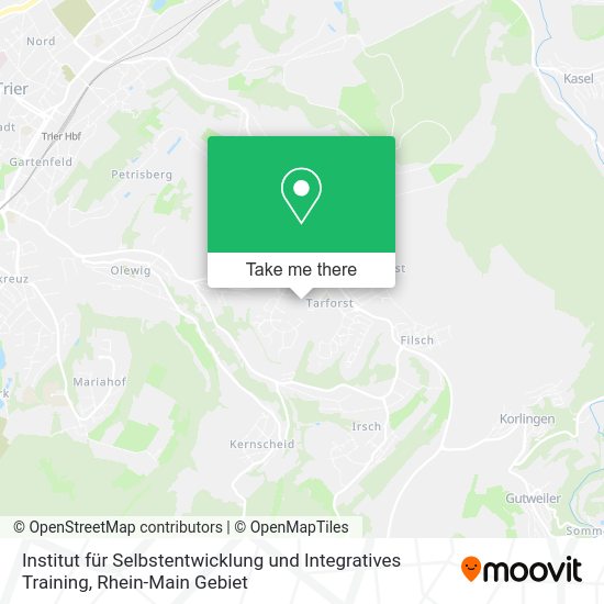 Карта Institut für Selbstentwicklung und Integratives Training