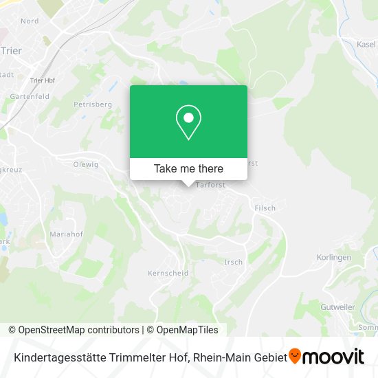 Карта Kindertagesstätte Trimmelter Hof