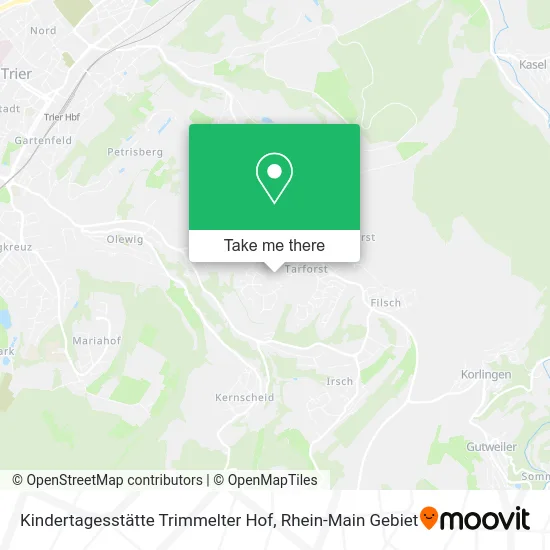 Карта Kindertagesstätte Trimmelter Hof