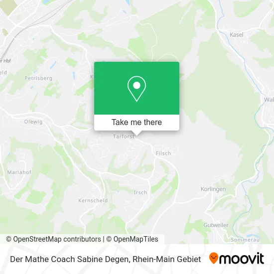 Карта Der Mathe Coach Sabine Degen