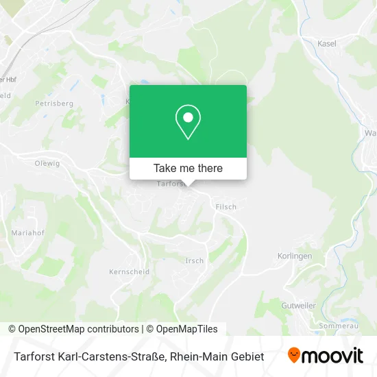 Карта Tarforst Karl-Carstens-Straße