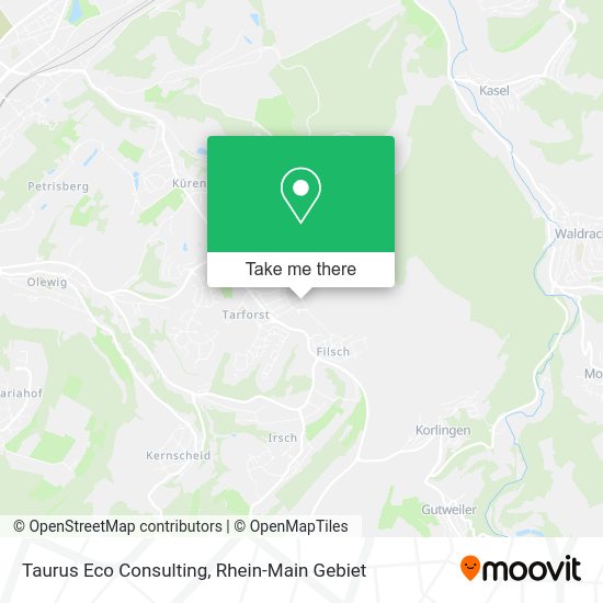 Карта Taurus Eco Consulting