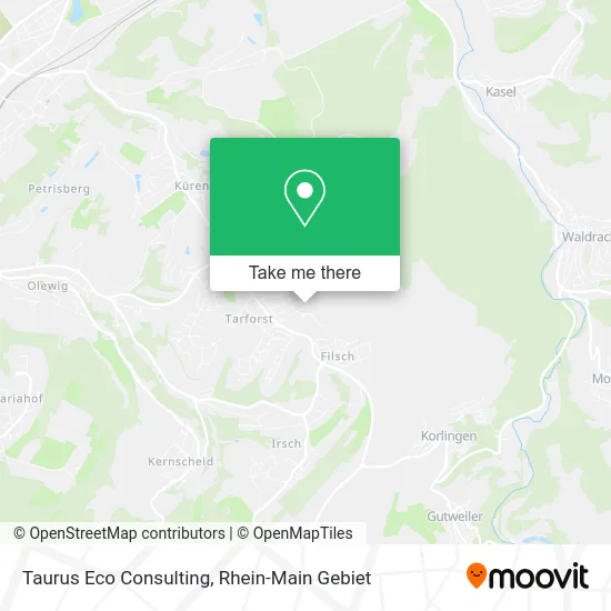 Taurus Eco Consulting map