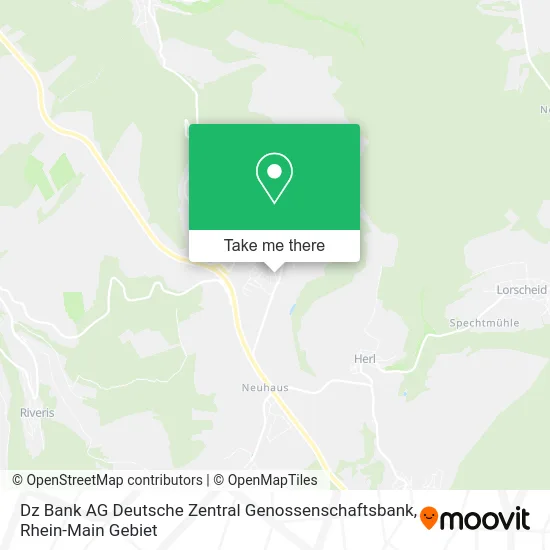 Карта Dz Bank AG Deutsche Zentral Genossenschaftsbank
