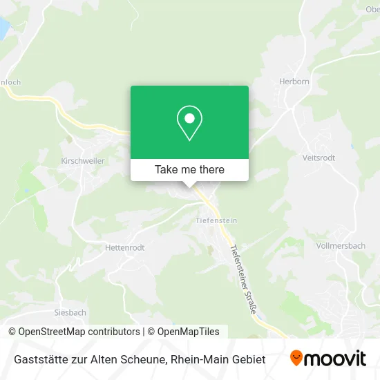 Карта Gaststätte zur Alten Scheune