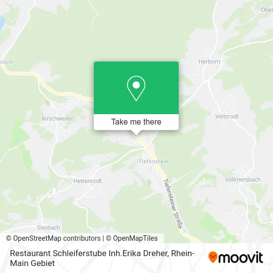 Карта Restaurant Schleiferstube Inh.Erika Dreher