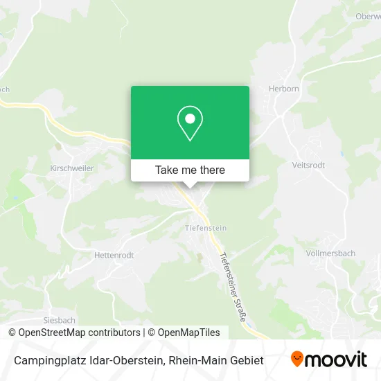 Карта Campingplatz Idar-Oberstein