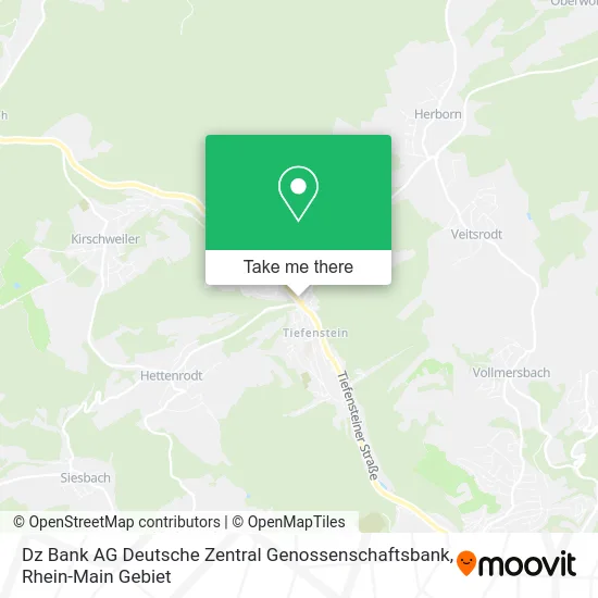 Карта Dz Bank AG Deutsche Zentral Genossenschaftsbank