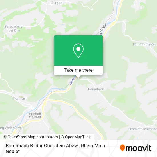 Карта Bärenbach B Idar-Oberstein Abzw.