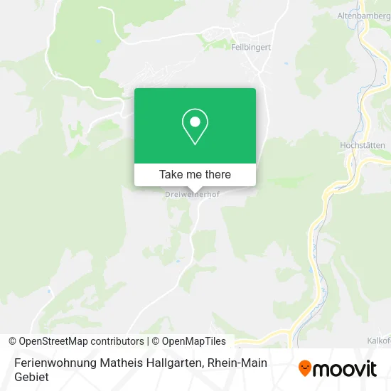 Карта Ferienwohnung Matheis Hallgarten