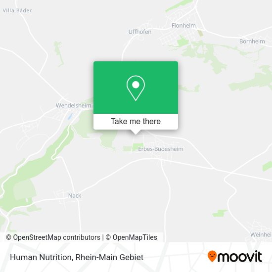 Карта Human Nutrition