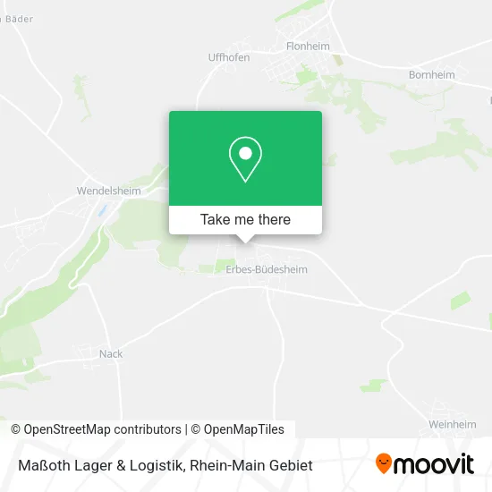 Карта Maßoth Lager & Logistik