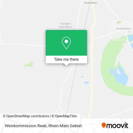 Карта Weinkommission Reeb