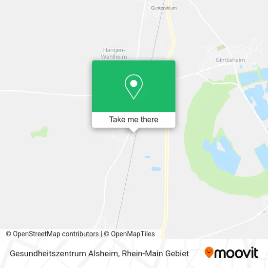 Карта Gesundheitszentrum Alsheim