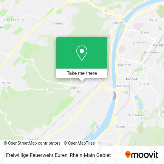 Карта Freiwillige Feuerwehr Euren