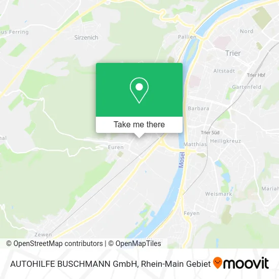 Карта AUTOHILFE BUSCHMANN GmbH